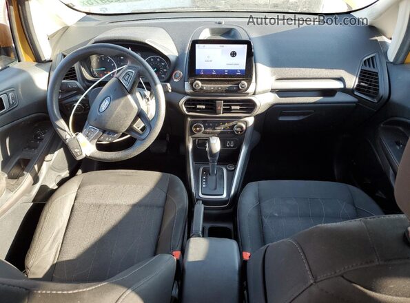 MAJ3S2GE9MC425523 2021 FORD ECOSPORT Orange წინა პანელის ხედი