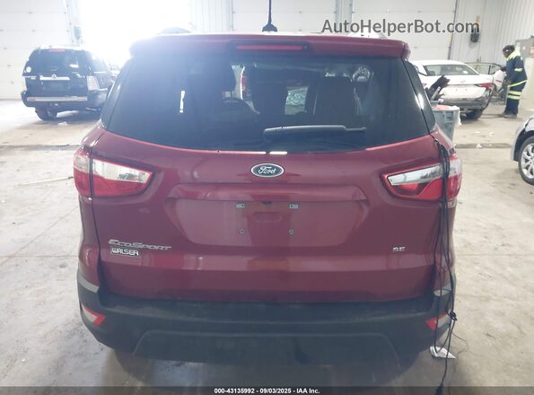 MAJ3S2GEXMC445411 2021 FORD ECOSPORT Red 