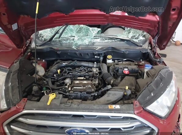 MAJ3S2GEXMC445411 2021 FORD ECOSPORT Red უკანა ხედი