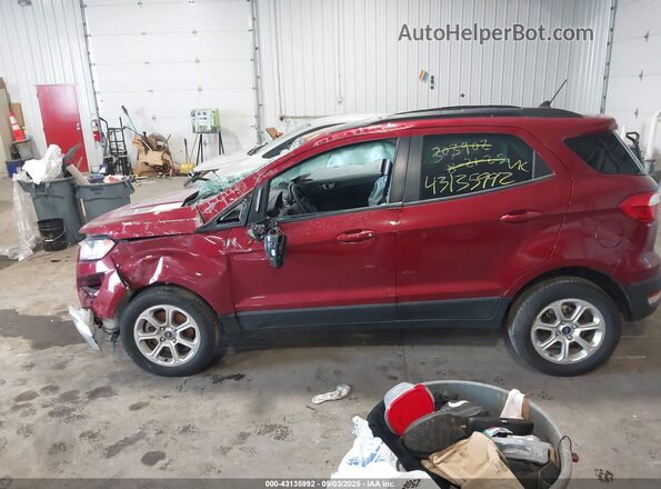 MAJ3S2GEXMC445411 2021 FORD ECOSPORT Red სალონის 360-გრადუსიანი ხედი
