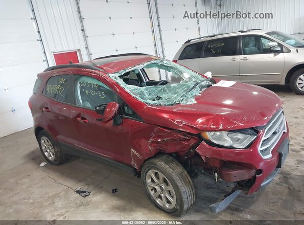MAJ3S2GEXMC445411 2021 FORD ECOSPORT Red წინა ხედი