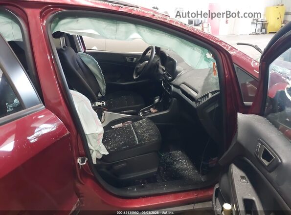 MAJ3S2GEXMC445411 2021 FORD ECOSPORT Red წინა სალონის ხედი