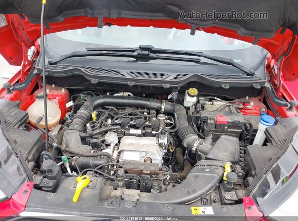 MAJ3S2KE0LC343668 2020 FORD ECOSPORT Red Вид ззаду