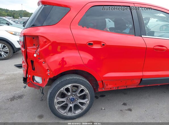 MAJ3S2KE0LC343668 2020 FORD ECOSPORT Red Вид спереду
