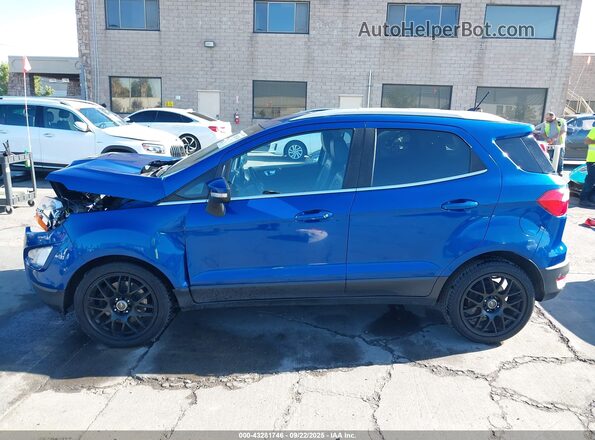 MAJ3S2KE3LC350078 2020 FORD ECOSPORT Blue სალონის 360-გრადუსიანი ხედი