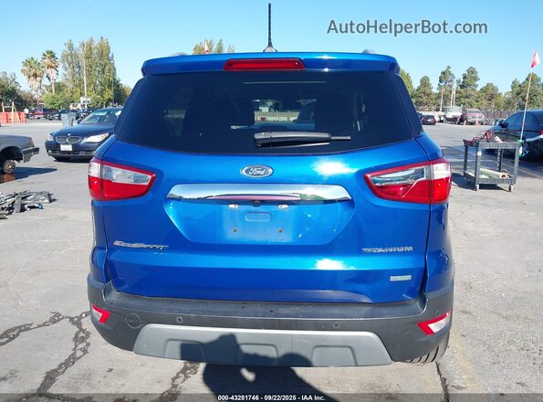 MAJ3S2KE3LC350078 2020 FORD ECOSPORT Blue 