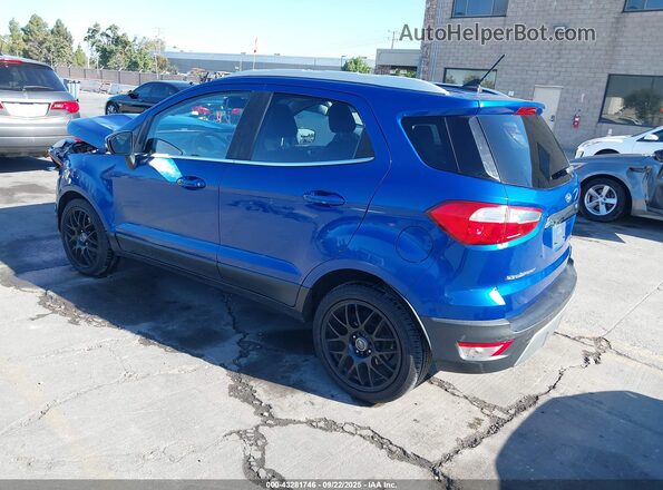MAJ3S2KE3LC350078 2020 FORD ECOSPORT Blue უკანა მარცხენა
