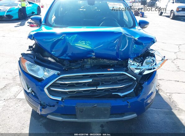 MAJ3S2KE3LC350078 2020 FORD ECOSPORT Blue წინა ხედი