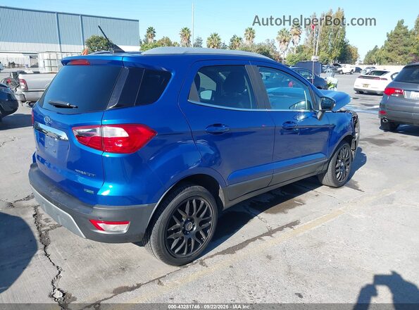 MAJ3S2KE3LC350078 2020 FORD ECOSPORT Blue უკანა მარჯვენა