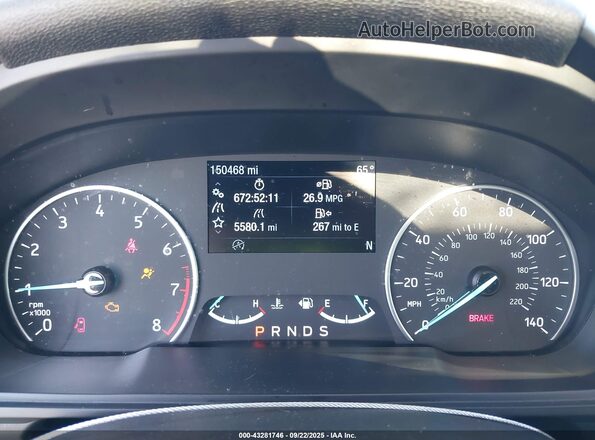 MAJ3S2KE3LC350078 2020 FORD ECOSPORT Blue უკანა სავარძლების ხედი