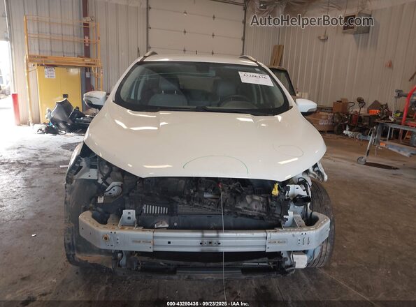 MAJ3S2KE4LC328655 2020 FORD ECOSPORT White Widok zestawu wskaźników