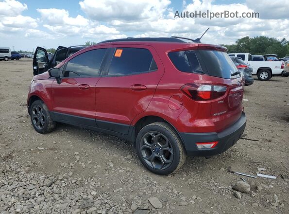 MAJ6P1CL1JC204796 2018 FORD ECOSPORT Red 