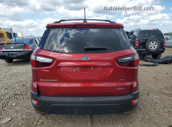 MAJ6P1CL1JC204796 2018 FORD ECOSPORT Red 