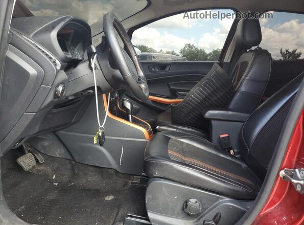 MAJ6P1CL1JC204796 2018 FORD ECOSPORT Red 