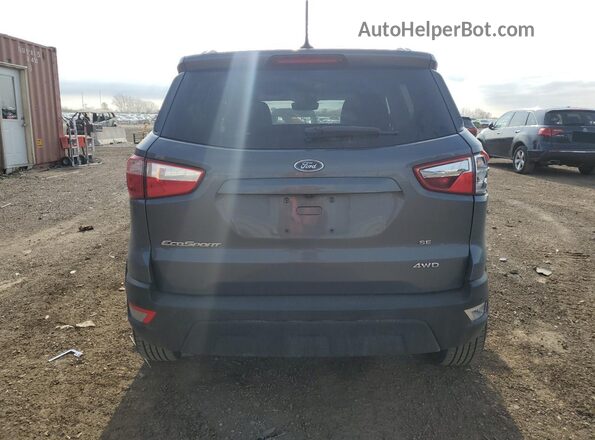 MAJ6P1UL3JC213577 2018 FORD ECOSPORT Gray 