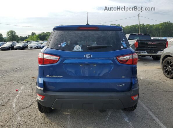 MAJ6P1UL7JC244184 2018 FORD ECOSPORT Blue 