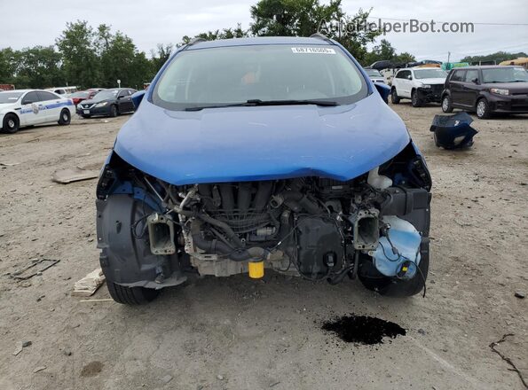 MAJ6P1UL9JC184487 2018 FORD ECOSPORT Синий 