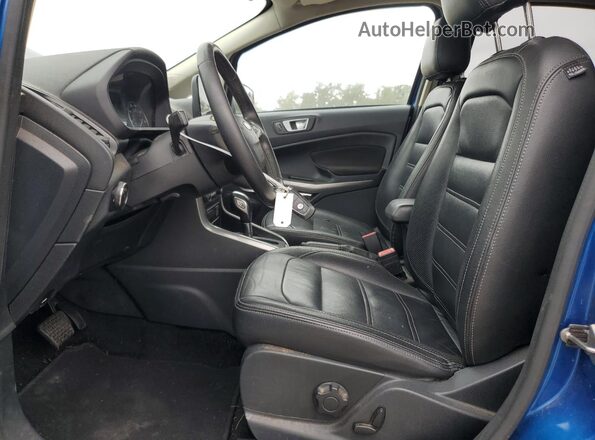MAJ6P1UL9JC184487 2018 FORD ECOSPORT Синий 