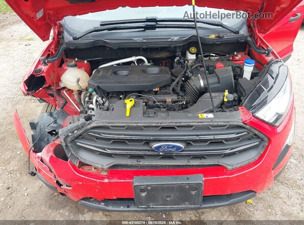 MAJ6S3FL8LC361296 2020 FORD ECOSPORT Red Vista trasera