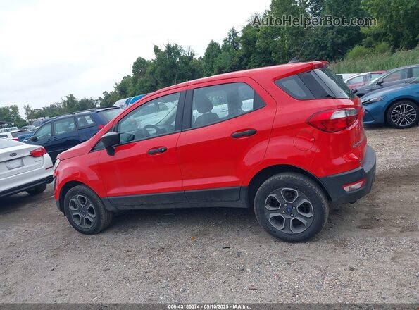 MAJ6S3FL8LC361296 2020 FORD ECOSPORT Red 
