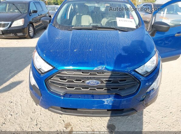 MAJ6S3FLXMC452460 2021 FORD ECOSPORT Синий Вид спереди