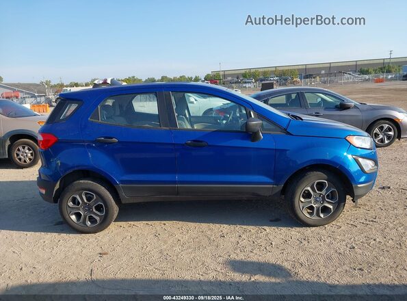 MAJ6S3FLXMC452460 2021 FORD ECOSPORT Синий Вид задней части салона