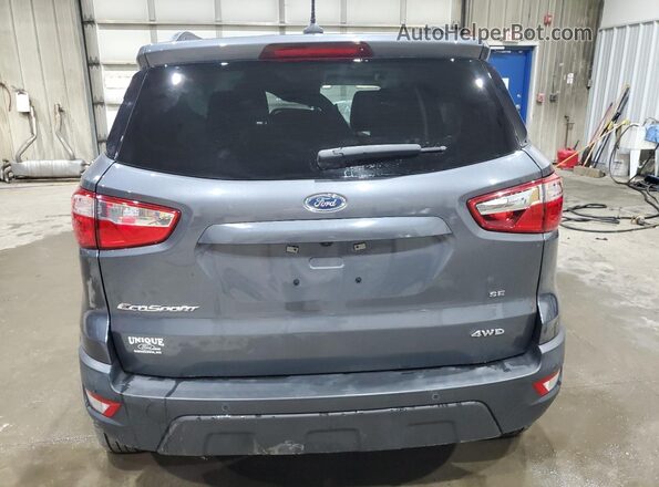 MAJ6S3GL0LC318473 2020 FORD ECOSPORT Gray Rear view