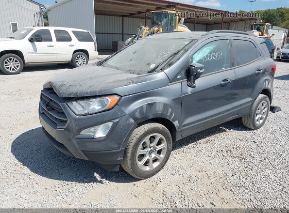 MAJ6S3GL0MC451607 2021 FORD ECOSPORT Gray Vista tres cuartos delantera izquierda