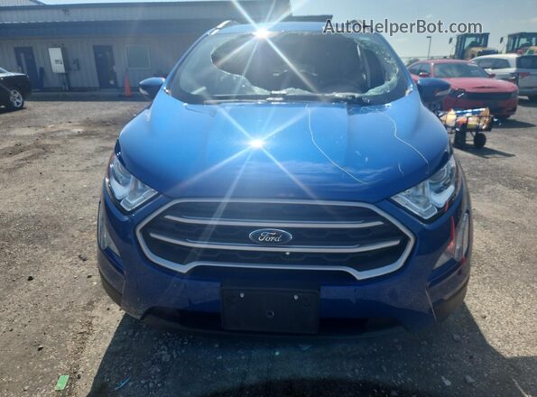 MAJ6S3GL2MC425347 2021 FORD ECOSPORT Blue Դիմացի տեսք