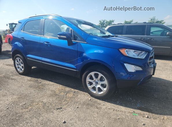 MAJ6S3GL2MC425347 2021 FORD ECOSPORT Blue Առջևի աջ