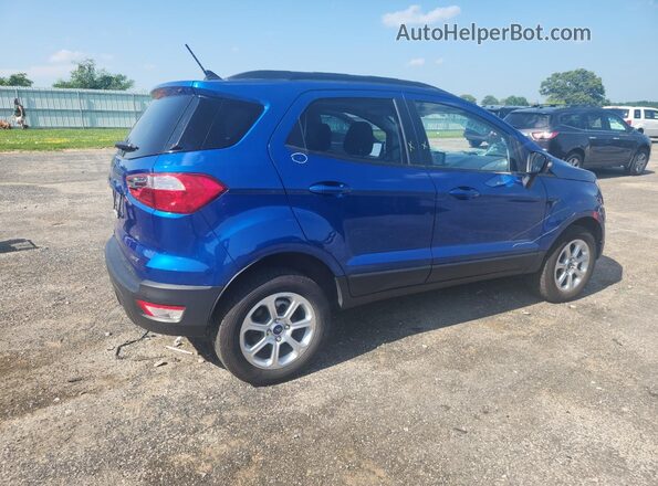 MAJ6S3GL2MC425347 2021 FORD ECOSPORT Blue Հետևի աջ