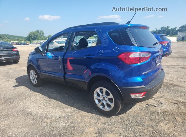 MAJ6S3GL2MC425347 2021 FORD ECOSPORT Blue Հետևի ձախ