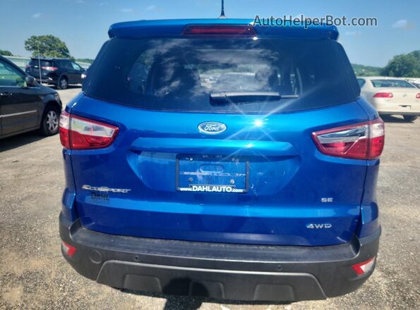MAJ6S3GL2MC425347 2021 FORD ECOSPORT Blue Հետևի տեսք