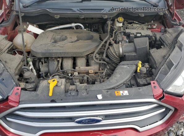 MAJ6S3GL3LC312361 2020 FORD ECOSPORT Red Rear interior view