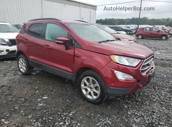 MAJ6S3GL3LC312361 2020 FORD ECOSPORT Red Front right