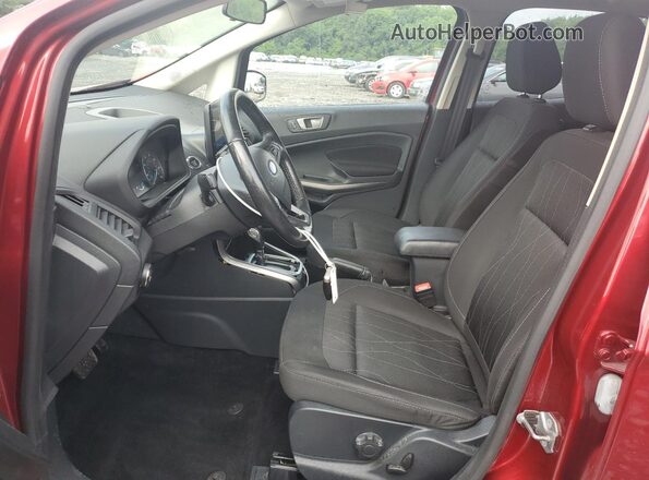 MAJ6S3GL3LC312361 2020 FORD ECOSPORT Red Front interior view