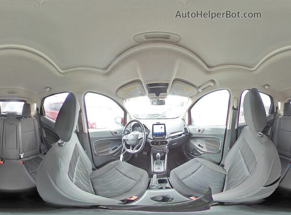 MAJ6S3GL3LC312361 2020 FORD ECOSPORT Red 360 interior view