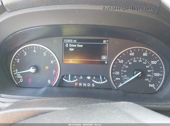 MAJ6S3GL3LC327636 2020 FORD ECOSPORT Blue Widok tylnych siedzeń