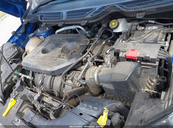 MAJ6S3GL3LC327636 2020 FORD ECOSPORT Blue Widok z tyłu
