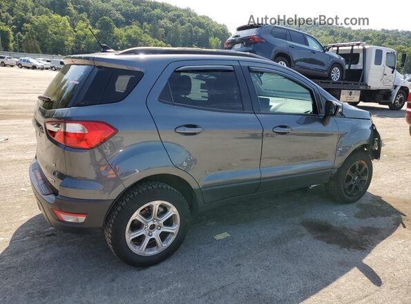 MAJ6S3GL4LC392429 2020 FORD ECOSPORT Gray Задня права чверть