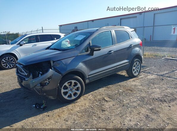 MAJ6S3GL4MC454848 2021 FORD ECOSPORT Серый Передняя левая четверть