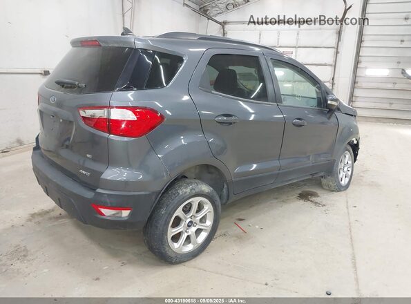 MAJ6S3GL5LC363909 2020 FORD ECOSPORT Gray Задня права чверть