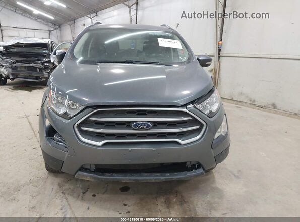 MAJ6S3GL5LC363909 2020 FORD ECOSPORT Gray Вид щитка приладів