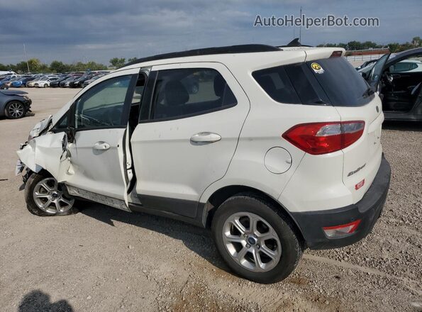 MAJ6S3GL6LC390097 2020 FORD ECOSPORT Белый Задняя левая четверть