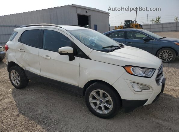 MAJ6S3GL6LC390097 2020 FORD ECOSPORT Белый Передняя правая четверть