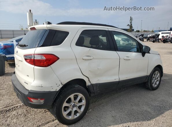 MAJ6S3GL6LC390097 2020 FORD ECOSPORT Белый Задняя правая четверть