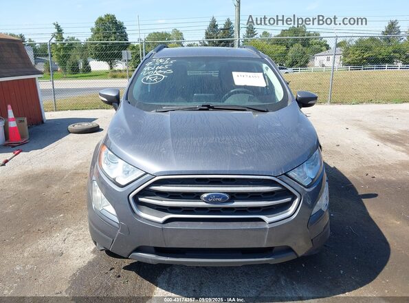 MAJ6S3GL6MC401665 2021 FORD ECOSPORT Gray Вид щитка приладів