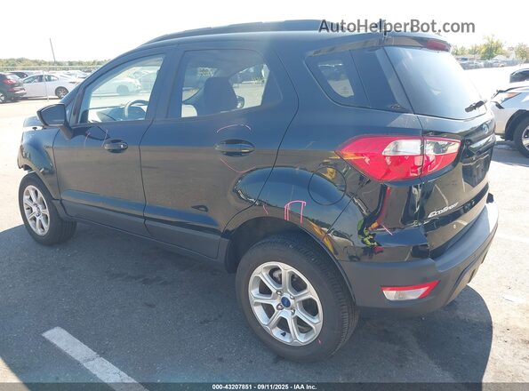 MAJ6S3GL6NC469563 2022 FORD ECOSPORT Black Rear left