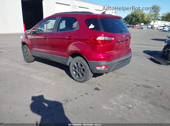 MAJ6S3GL7LC326098 2020 FORD ECOSPORT Red Հետևի ձախ