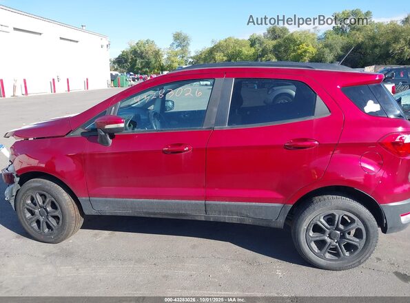 MAJ6S3GL7LC326098 2020 FORD ECOSPORT Red 